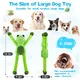 Large Squeaky Dog Toys Plush Stuffed Dog Chew Toy with Soft Fabric Interactive Puppy Toys to Keep Them Busy