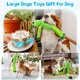 Large Squeaky Dog Toys Plush Stuffed Dog Chew Toy with Soft Fabric Interactive Puppy Toys to Keep Them Busy