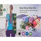 COCOBELA Yoga Mat 72 x 24'' Exercise Mats 8mm TPE Non-Slip Extra Thick High-Density Eco Friendly for Yoga Workout Pilates Yoga Mats for Women Men Green