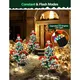 2PCS Solar Christmas Trees Lights Outdoor Decor Waterproof, 40LED Small Metal Xmas Tree Pathway Lights, Garden Stake Lights Yard Decor with Snow 2 Modes for Path Lawn Patio