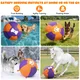 Pet Deluxe 18" Herding Ball for Large Dogs - Durable Interactive Herding Toy with Fast Pump in 60S & Carry Handles, for Australian Shepherd, Border Collie, Outdoor Training & Backyard Play