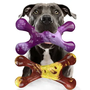Aggressive Chewers Dog Chew Toys - 2 Pack Tough Dog Toys for Aggressive Chewers Large Breed, Indestructible Dogs Toy for Gift, Interactive to Keep Them Busy