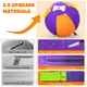 Pet Deluxe 25" Herding Ball for Large Dogs - Durable Interactive Herding Toy with Fast 2.5-Min Pump & Carry Handles, for Australian Shepherd, Border Collie, Outdoor Training & Backyard Play