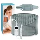 Heating Pad for Back Pain Relief Electric Heating Pad Wrap for Period Cramps Lower Back Neck Shoulders Pain Relief 3 Timer 5 Heat Setting & Auto Shut 12x24 Heated Pad + 20" Belt Adjustable