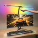 RGB Double Swing Arm Desk Lamp - 24W Ultra Bright Auto Dimming Desk Light, Multi-Angle Adjustment, Touch Control Desktop Lamp- Ideal for Home Office, Gaming, Reading, Work