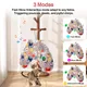 URRU Interactive Cat Toys for Indoor Cats,Moving Concealed Feathers,Real Mouse Squeaky,Touch Activated Cat Exercise Toys USB Rechargeable Self Play Toy for Cats and Kittens