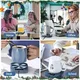 Waterproof Smart Coffee Mug Warmer, Coffee Cup Warmer for Desk Auto Shut Off, Electric Beverage Warmer Plate with Two Temperature Settings, Blue