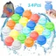 14 Pack Water Balloons for Kids Boys & Girls, Silicone Water Splash Balloon