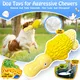 Pet Deluxe Dog Toys for Aggressive Chewers Tough Dog Chew Toys Cute Duck Squeaky Dog Toys for All Breed Sizes to Keep Them Busy
