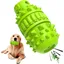 Dog Toy for Aggressive Chewers, Indestructible Dog Chew Toys Squeaky , Interactive Tough Durable for Large Breed(Green,Large)