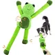 Large Squeaky Dog Toys Plush Stuffed Dog Chew Toy with Soft Fabric Interactive Puppy Toys to Keep Them Busy