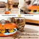 URRU Interactive Cat Toys-Automatic Treat Dispenser Toys with Remote Control for Treat Dispensing,Puzzle Toys for Cats & Dogs,Pets IQ Training Gift, Rechargeable Ball Track Toy Slow Feeder