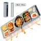 Electric Food Warming Mat 45.3" x 15", with Heat Resistant Pad, Silicone Warming Tray, 500W Fast Heating Mat for Buffet, Kitchen Countertop