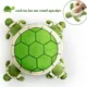 URRU Squeaky Dog Toy, Interactive Plush Hide and Seek Dog Toys for Small Medium Sized Dogs and Non-Aggressive Chewers, Puppy Teeth Clean Chew Toys, Turtles
