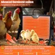Chicken Coop Heater, Chicken Heater for Inside Coop 200W with Remote Control Timing Function, Adjustable Temp, Light, Perfect Chicken Coop Accessories Kitten Puppy Pets for Winter