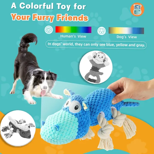 Dog Toys for Aggressive Chewers - Dog Toys to Keep Them Busy Squ