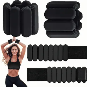 Pilates Wrist & Ankle Weights for Women, Wearable Strong Arm & Leg Weights Set of 2(1Lbs Each), Adjustable Ankle Weights for Walking, Yoga, Dance, Barre,Gym
