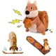Crinkle Dog Toy Plush Toy Tug-of-War Squeaky Dog Toy Boredom Buster Toys with Snack Pockets Durable Enrichment Mentally Stimulating Toys for Small, Medium, Large Dogs
