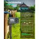 Watering Timers,Outdoor Garden Hose Faucet Timers, Programmable Water Sprinkler Timer with Rain Delay/Manual/Automatic Drip Irrigation and Lawn Watering System for Yard, 1 Outlet