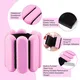 Pilates Wrist & Ankle Weights for Women, Wearable Strong Arm & Leg Weights Set of 2(1Lbs Each), Adjustable Ankle Weights for Walking, Yoga, Dance, Barre,Gym. pink