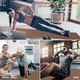 COCOBELA Yoga Mat Non Slip Anti-tear,extra thick-2/5 inch（10MM）High Resiliency Professional Yoga Mats for Women Men Kids,72"x28"inch,Workout, Yoga, Pilates and Floor Exercise, with Carrier Strap