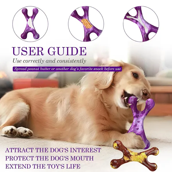Aggressive Chewers Dog Chew Toys - 2 Pack Tough Dog Toys for Aggressive Chewers Large Breed, Indestructible Dogs Toy for Gift, Interactive to Keep Them Busy