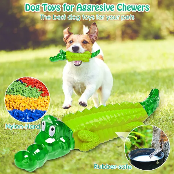 Dog Chew Toys for Aggressive Chewers Tough Dog Toys for Large Dogs Indestructible Dog Toys Heavy Duty Dog Toys for Small Medium Large Dogs Breed