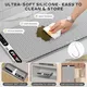 Extra Large Food Warming Mat 580W (XXXL 40"X15"), Electric Warming Tray Silicone Food Warmers for Parties Buffet with Insulated Mat, 7-Temp & 8H Timer, Fast Heating Portable Heating Pad for Daily Use