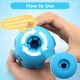 Dog Toys Clearance,URRU Dog Treat Dispenser Toys,Squeaky Stuffable Dog Chew Toy,Dog Toys for Aggressive Chewers,Interactive Slow Feeder Tough Puzzle Toys Teeth Cleaning,Blue Octopus