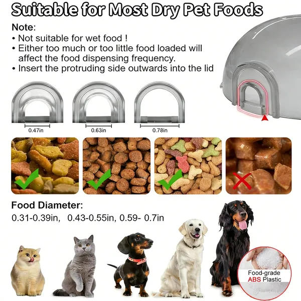 URRU Interactive Cat Toys-Automatic Treat Dispenser Toys with Remote Control for Treat Dispensing,Puzzle Toys for Cats & Dogs,Pets IQ Training Gift, Rechargeable Ball Track Toy Slow Feeder