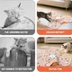 URRU Interactive Cat Toys for Indoor Cats‌,Automatic Rechargeable Hide and Seek Cat Toy with Mouse Sounds and Moving Concealed Feathers for Cats and Kittens Self Playing