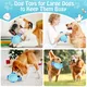 Tough Dog Chew Toys for Aggressive Chewers, Squeaky Indestructible Dog Toy for Large Dogs to Keep Them Busy for Small, Medium, Large Breed, Milk Flavor