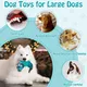Dog Toys for Super Aggresive Chewers Indestructible Interactive Tough Dog Chew Crocodile Toy Heavy Duty Durable Toys Teeth Cleaning for Large Medium Dogs
