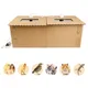 Large Chicken Brooder Box with Bulb Set and Thermometer - Brooder Box for Chicks Indoor Accommodates Up to 12 Chicks - Ideal for Chickens, Ducks, Quails, Hamsters, and Lizards