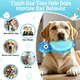 Tough Dog Chew Toys for Aggressive Chewers, Squeaky Indestructible Dog Toy for Large Dogs to Keep Them Busy for Small, Medium, Large Breed, Milk Flavor