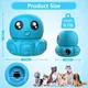 Dog Toys Clearance,URRU Dog Treat Dispenser Toys,Squeaky Stuffable Dog Chew Toy,Dog Toys for Aggressive Chewers,Interactive Slow Feeder Tough Puzzle Toys Teeth Cleaning,Blue Octopus