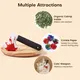 URRU 4Pcs Cat Toys, Horror Halloween Knife-Shaped Kitten Catnip Crinkly Sound Toys, Indoor Exercise for All Cat Breeds 6.5 Inches