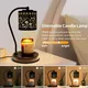 Candle Warmer Lamp Timer Hummingbird Electric Candle Lamp Warmer, Birthday Christmas Gifts, Mothers Day Gifts for Mom, Wax Melt for Scented Candles, Compatible with Small & Large Jar with 2 Bulb