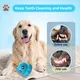 Dog Toys Clearance,URRU Dog Treat Dispenser Toys,Squeaky Stuffable Dog Chew Toy,Dog Toys for Aggressive Chewers,Interactive Slow Feeder Tough Puzzle Toys Teeth Cleaning,Blue Octopus