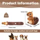 Crinkle Dog Toy Plush Toy Tug-of-War Squeaky Dog Toy Boredom Buster Toys with Snack Pockets Durable Enrichment Mentally Stimulating Toys for Small, Medium, Large Dogs