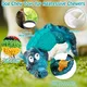 Dog Toys for Super Aggresive Chewers Indestructible Interactive Tough Dog Chew Crocodile Toy Heavy Duty Durable Toys Teeth Cleaning for Large Medium Dogs