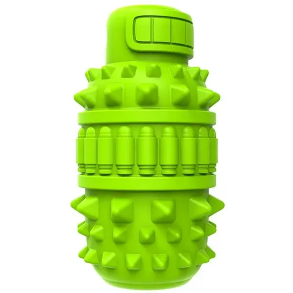 Dog Toy for Aggressive Chewers, Indestructible Dog Chew Toys Squeaky , Interactive Tough Durable for Large Breed(Green,Large)