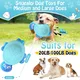 Tough Dog Chew Toys for Aggressive Chewers, Squeaky Indestructible Dog Toy for Large Dogs to Keep Them Busy for Small, Medium, Large Breed, Milk Flavor