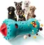 URRU Interactive Dog Toys, Adjustable Treat Dispensing Toy to Keep Them Busy, Dog Enrichment for Brain Stimulation & Cognitive for Puppy Puzzle to Reduce Boredom-Ideal Gift for All Dogs(Rigid Nylon)