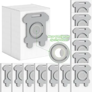 12Pcs Upgraded Replacement Roomba Bags for iRobot Roomba i7 i7+ i3 i3+ i4 i4+ i6 i6+ i8 i8+ j7 j7+ s9 s9+ Plus Parts for iRobot Bags Roomba Vacuum Bags Automatic Dirt Disposal Bulk Reusable Bags