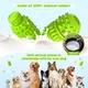 Dog Toy for Aggressive Chewers, Indestructible Dog Chew Toys Squeaky , Interactive Tough Durable for Large Breed(Green,Large)