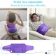 Heating Pad Back Pain Relief Electric Heating Pad for Period Cramps Lower Back Neck Shoulders Pain Relief 5-Hour Auto off 12x24 Heated Blankets + 20" Belt 3 Timer 5 Heat Level Wrap (Purple)